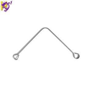 Cheap Customized Nickel 2mm Various Shaped Wire Forming Spring Hardware with Hook for sale