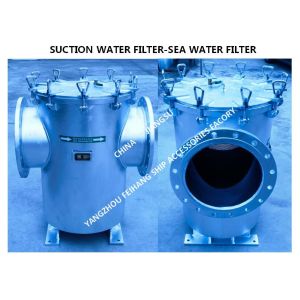 Marine Can Water Filters - Straight-Through Suction Sea Water Filter AS400 CB