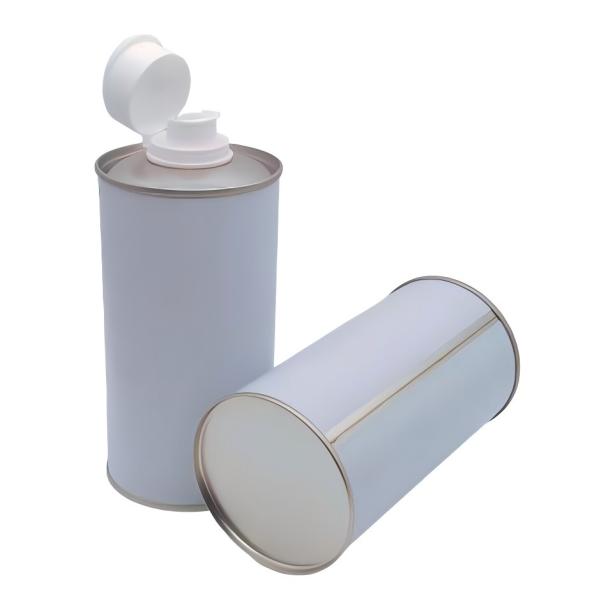 21mm Opening Cone Top Can 65mm×65×152mm 500ml Capacity Customization For Rust