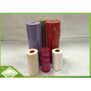 Cheap Colored Spunbonded Non Woven Fabric Roll For Disposable Table Cloth / Bed Sheet for sale