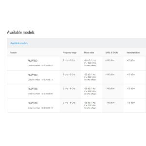 FSC6 Professional Rf Spectrum Analyzer 9kHz-6GHz Rohde And Schwarz