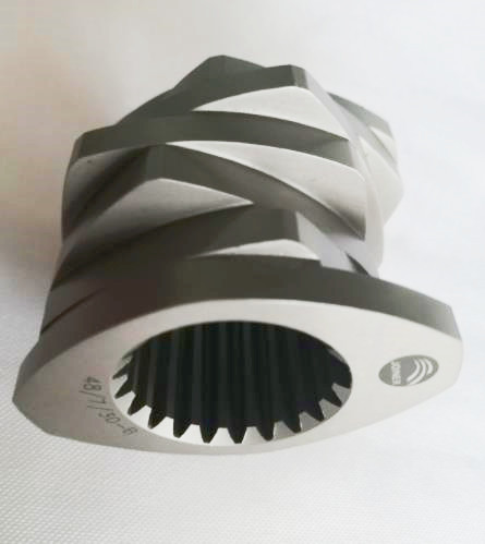 Special 2-4 Flighted High Transition Extruder Machine Screw Elements Kneading
