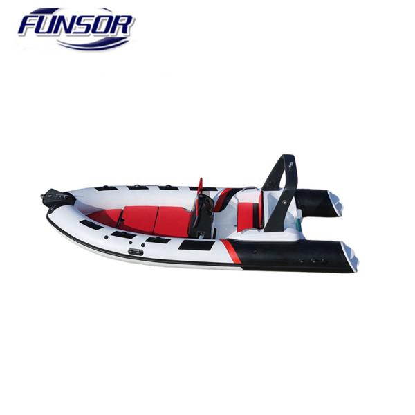 New 5.2m PVC or Rigid Inflatable Rib Boat for fishing and rescusing with Ce