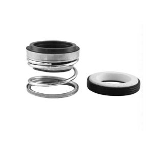 Unbalanced Mechanical Seal Parts Single Face Rubber Bellows For Clean Water Pump