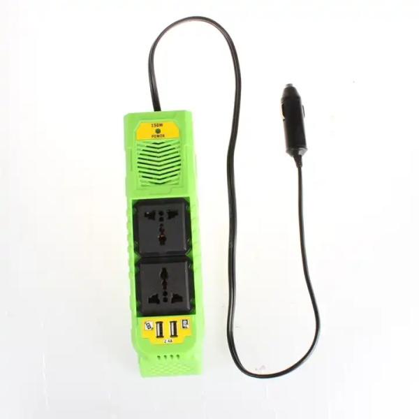 Car Charger Power Bank For Car Battery 150W Usb Dc 2.1A Car Power Inverter 150W