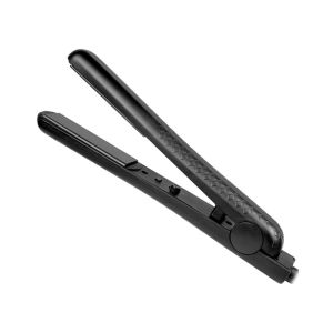 China Black Ceramic Cast Edge Hair Straightener 3D Floating Titanium Plates on sale