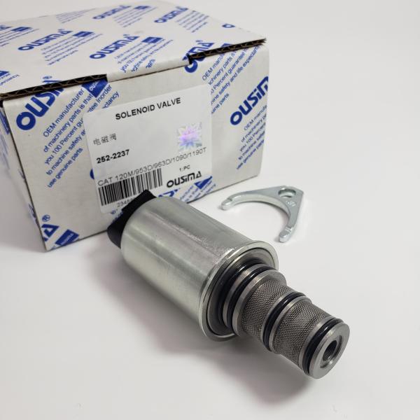 252-2237 2522237 Excavator Solenoid Valve 24Volt For 120M 140M 953D 973D D6K 1190T