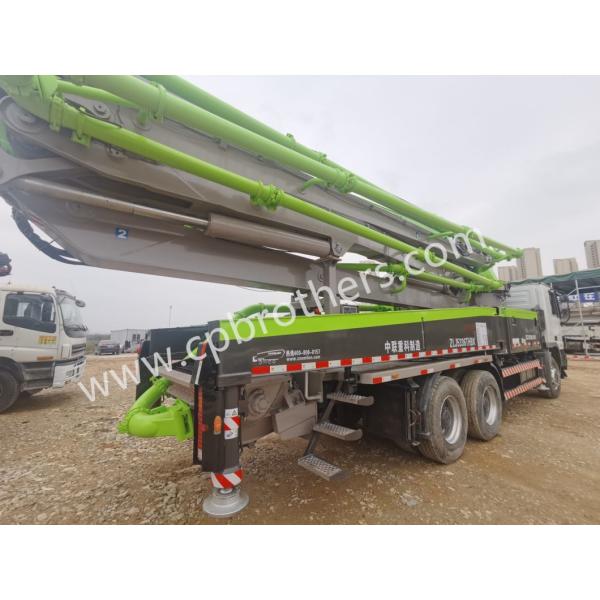 Delivery 2019 Used Concrete Pump Truck 47m for Feeding Height 1540