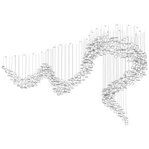 Customization Energy-saving Modern Luxury Decorative Bright Chandeliers Pendant