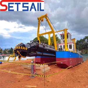 Hydraulic Sand Dredging Pump Machinery Cutter Suction Dredger with Electric