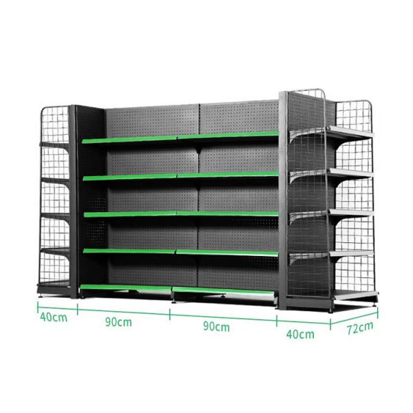 Quality Stable Supermarket Display Shelving With High Load Capacity And Customizable Options wholesale