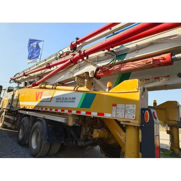 Quality Brand-new 2021 XCMG HB58V 58m Pump Truck with Sitrak Chassis Featuring 180 m³/h Output and 5 Sections RZ Fold Boom wholesale