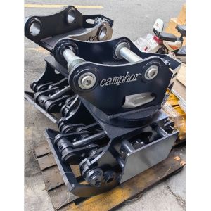 Excavator Hydraulic Log Grapple Rotating or Mechanical Grapple