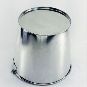 12L Metal Wine Bucket 4 Color Galvanized Ice Bucket With Handle