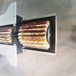 Wood Sanding Machine Drum Sander Brush Rollers Manual Polishing Machine for