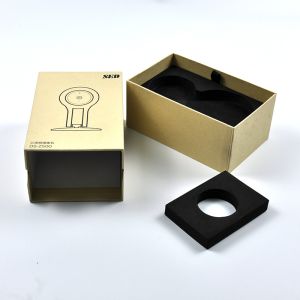 1200gsm Kraft Paper Gift Box With Foam Insert