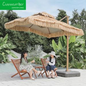 Outdoor Patio Parasols Customized Color Modern Design Style Camping Stalls Beach