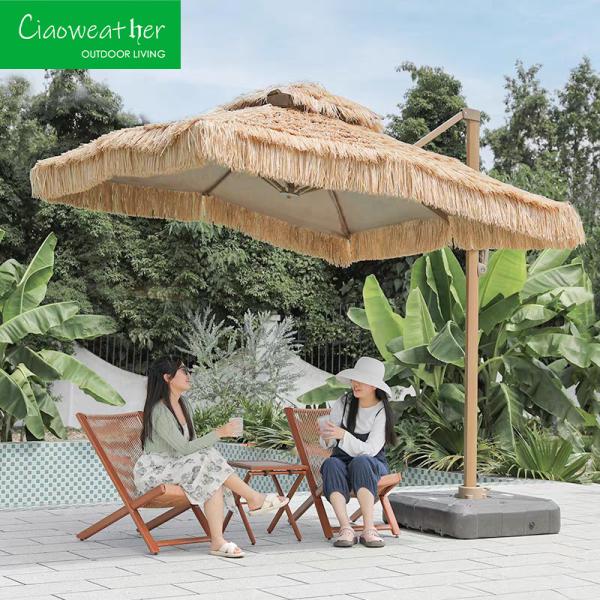 Outdoor Patio Parasols Customized Color Modern Design Style Camping Stalls Beach