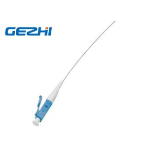 LC/UPC SM SX Pigtails 1.5M, Fiber Optic Pigtails LC 1.5 Mtrs 900um White Tight