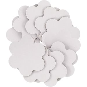 OEM ODM Flower Shape Artists Canvas Boards 100% Pure Cotton Canvas Panels White