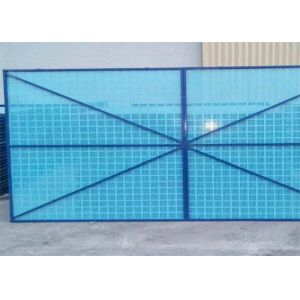 Perforated Galvanized Plate Protective Safety Screens Construction 1.5*2m