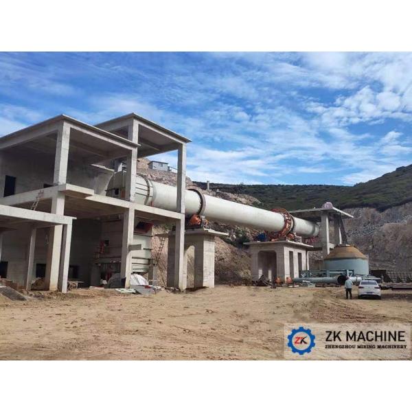 Advanced Preheater-Rotary Kiln-Vertical Cooler Energy-Saving Process Quick Lime