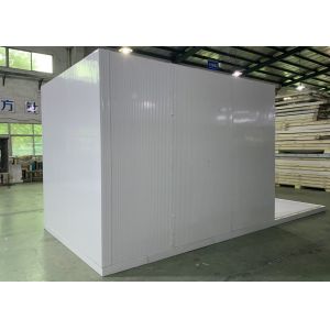 China SS304 Prefabricated Curve Corner Cold Storage Chiller Room 1.0mm Steel on sale
