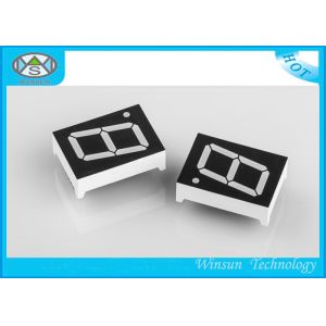 One Digit 7 Segment Led Display Blue / Green 0.8 Inch For Microwave Oven