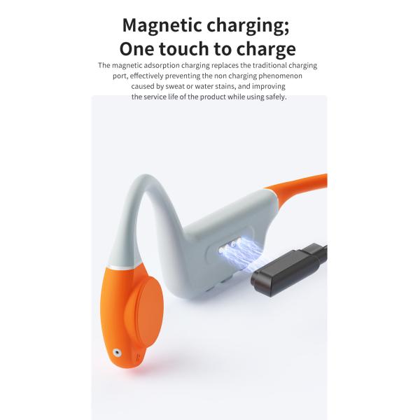 Waterproof Unleash Potential Bone Conduction Headphones for Hearing-impaired Crowd