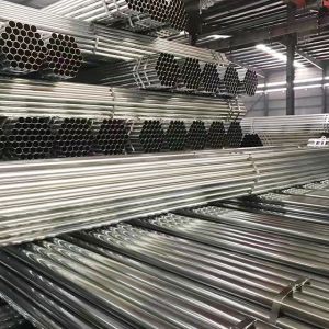 China Invoicing by actual weight 20ft 2 inch galvanized steel pipe for construction tube on sale