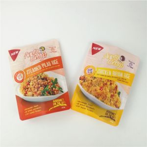 240mic Resealable Laminated Plastic Bag CMYK VMPET Biodegradable Gravure MOPP