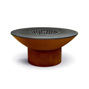 China Corten Steel BBQ Grill With Detachable Base on sale