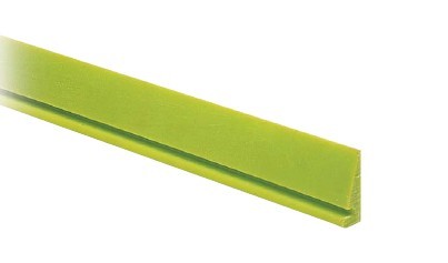 Straight neck guide rails for bottling lines side flex neck guide materials