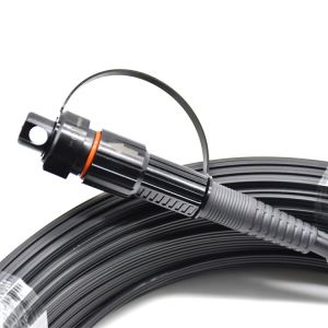 China FTTH Pre Connectorized Drop Cable Pigtail Mini SC APC on sale