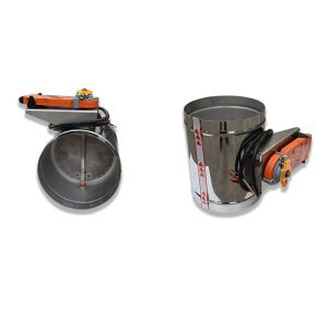 China Hvac Systems Duct Zone Dampers With Front / Rear Damper Access on sale
