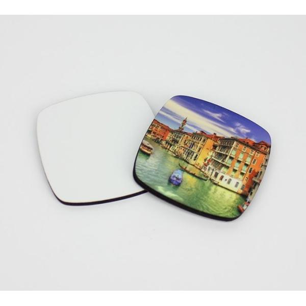 DIY Image Printing Wholesale 50x50mm Sublimation Blank Fridge Magnet for Home Decorating