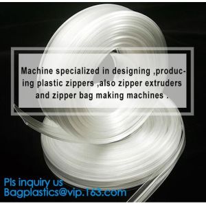 PP/PE Flange on one side for bags, flange zipper press to close, pe bag clear press lok zipper, Press-Lok Zipper For Pou