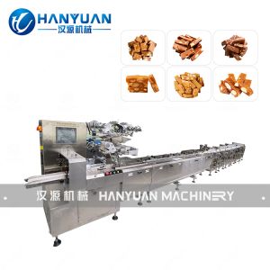 Crisp Nuts Bar Flow Packing Machine