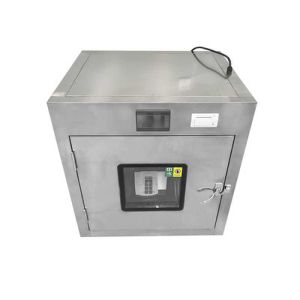 China Xenon Light Sterilization Pass Box with Cold Plate Paint and Electronic Interlock on sale