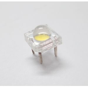 Piranha Square Led Light Emitting Diode 5mm Dome 4 Lead Warm White Super Flux