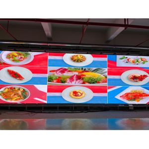 Cheap High Resolution LED Display with Die-cast Aluminum Cabinet and CE/ROHS/FCC Certification for sale
