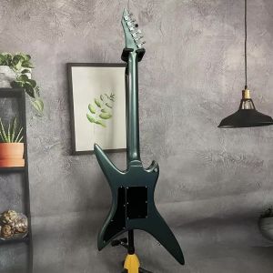 Custom B.C. Rich Chuck Shuldiner Stealth Blue Electric Guitar Open Pickups FR