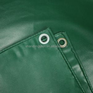 Transparent PVC Coated Tarpaulin for Heavy Duty Waterproof Applications