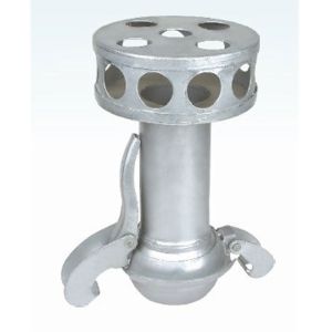 White plating  with strainer Bauer Couplings with a NBR gasket