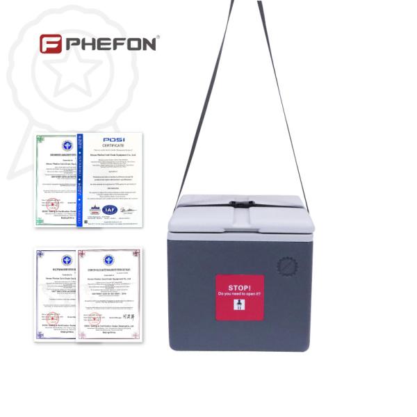 Quality Lightweight Vaccine Cooler Box PU Insulation Ice Box For Vaccine Storage wholesale