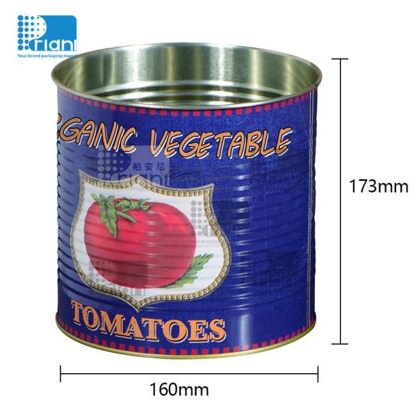 Quality Metal Tinplate Candy Tin Box Round Gift Tin Cans Custom Printing wholesale