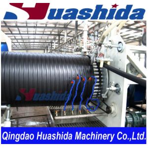 HDPE Hollow Wall Winding Pipe Extrusion Line Double-Wall Corrugated Pipe
