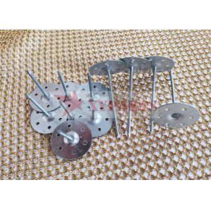 Galvanized Steel Perforated Insulation Support Nails To Attached Wood Fiber