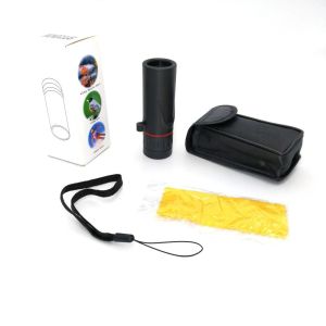 2000x25 Compact mini Monocular Telescope with Manual Focus for Concerts Fishing