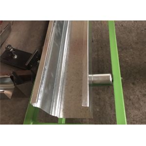 16 Rollers K Style Downspout Roll Forming Machine , Gutter Making Equipment PLC